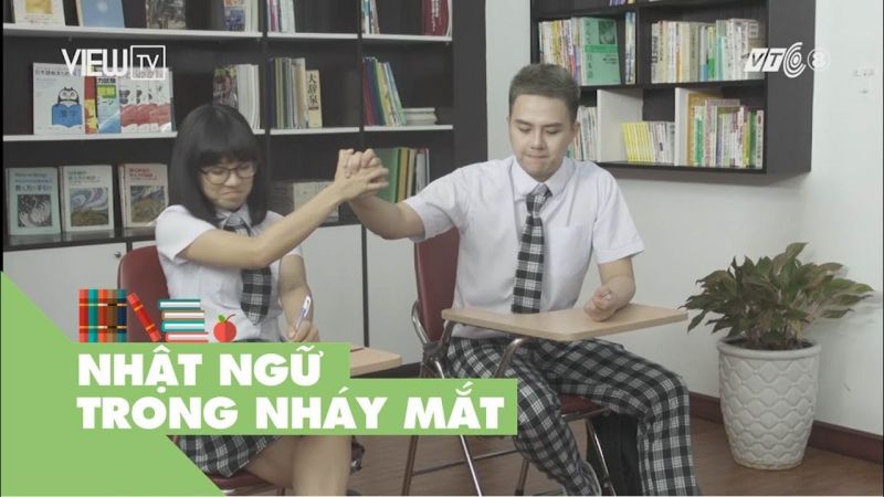 bộ đôi học sinh lém lỉnh Duy Khánh - Hoàng Yến Chibi